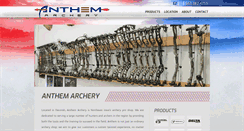 Desktop Screenshot of anthemarchery.com