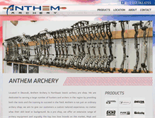 Tablet Screenshot of anthemarchery.com